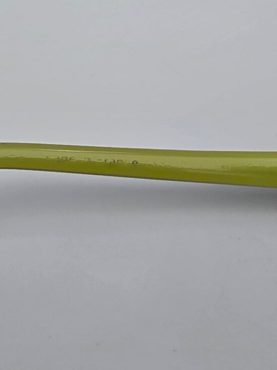 Robert Marc 136-30 Crystal Brown on Lime Green Eyeglasses Frame France 52-14-108 main image 5